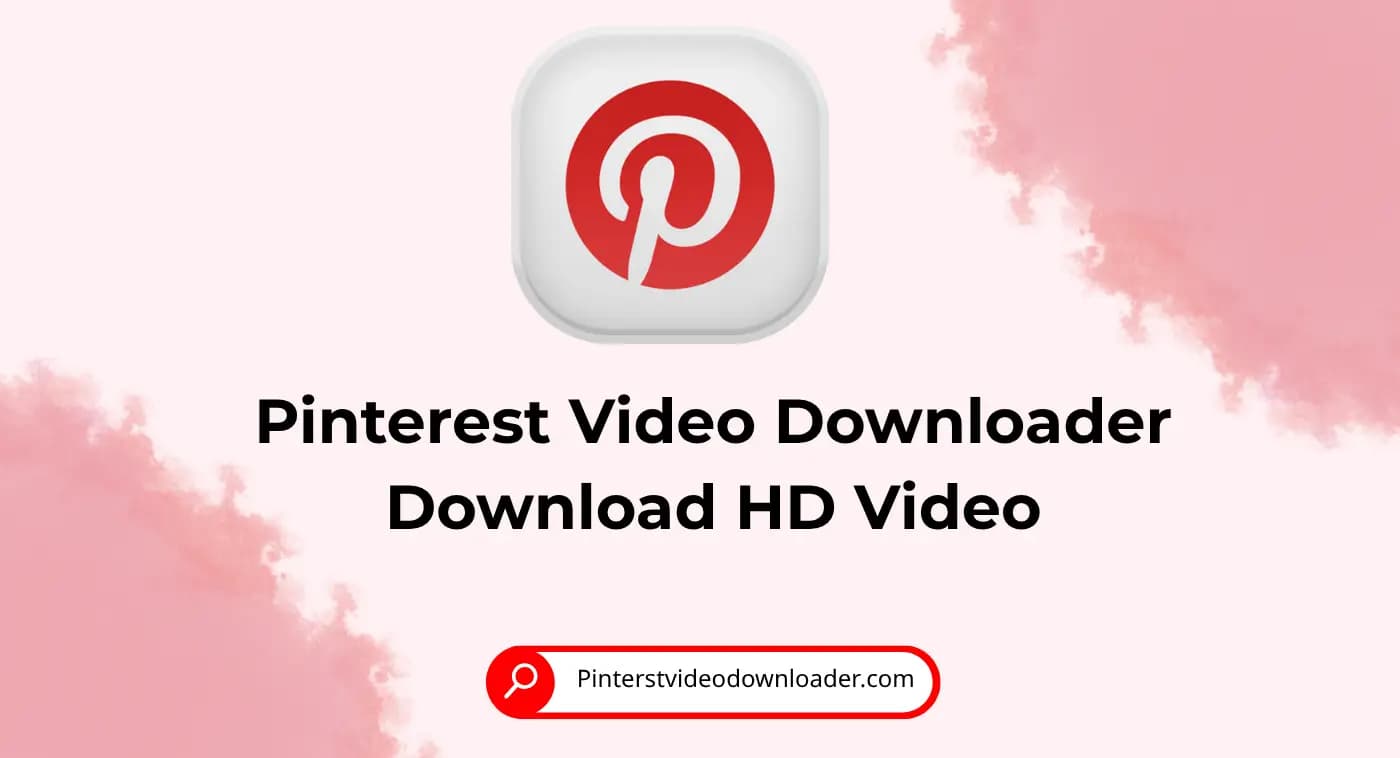 Pinterest Video Downloader homepage showing free HD video, image, and GIF saving